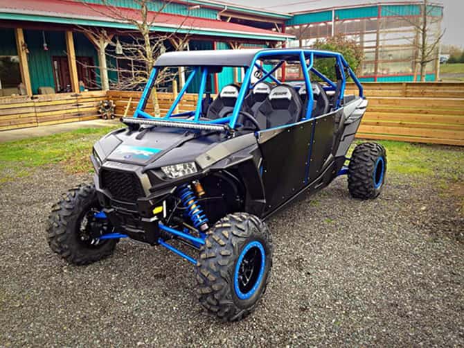 A custom vinyl ATV wrap by Wrap Guys