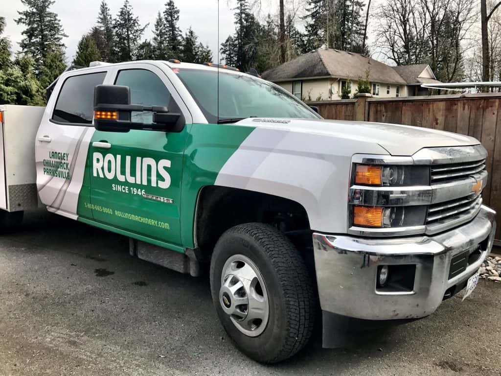 Rollins full vehicle wrap