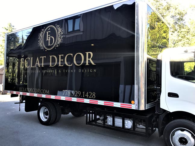 Eclat Decor full trailer wrap