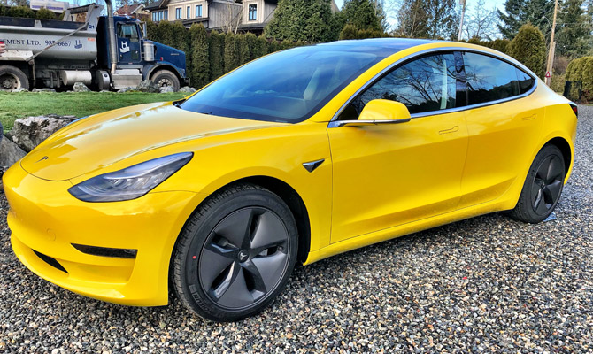 Personal car wraps in Whistler