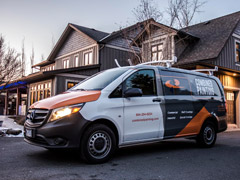 Van wraps in Port Moody