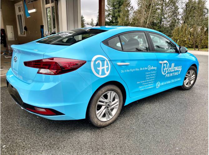 Small Business Car Wrap