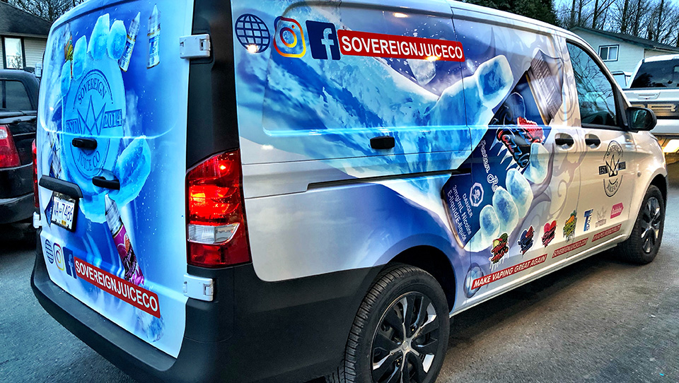 mercedes metris vehicle wrap