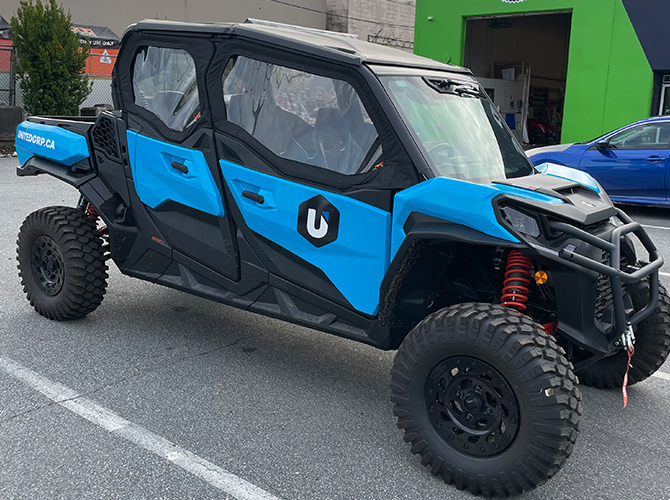 partial atv wrap