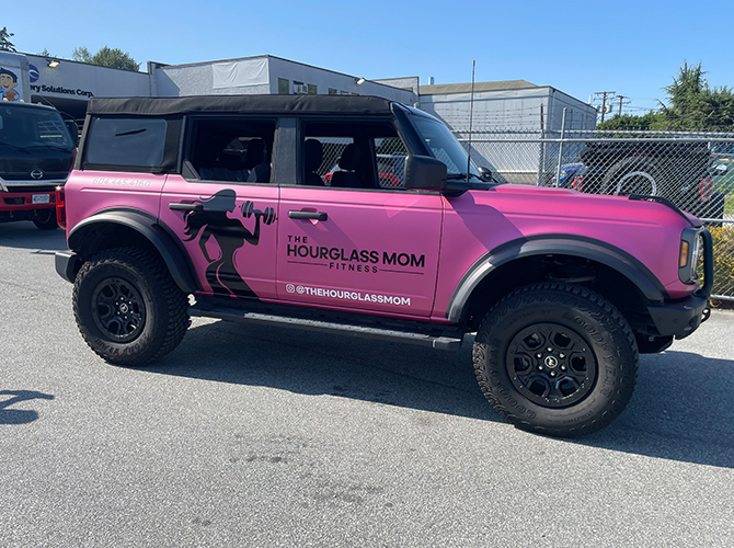 pink jeep wrap