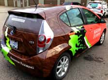 Partial Car Vinyl Wrap
